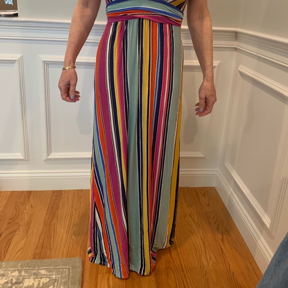 Tart Adrianna Striped Maxi Dress XS - Picture 2 of 5